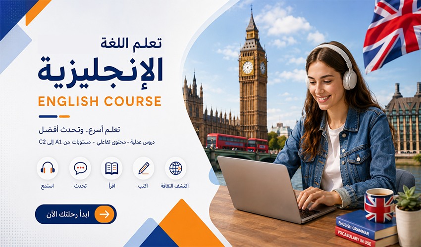 تعلم اللغة الإنجليزية